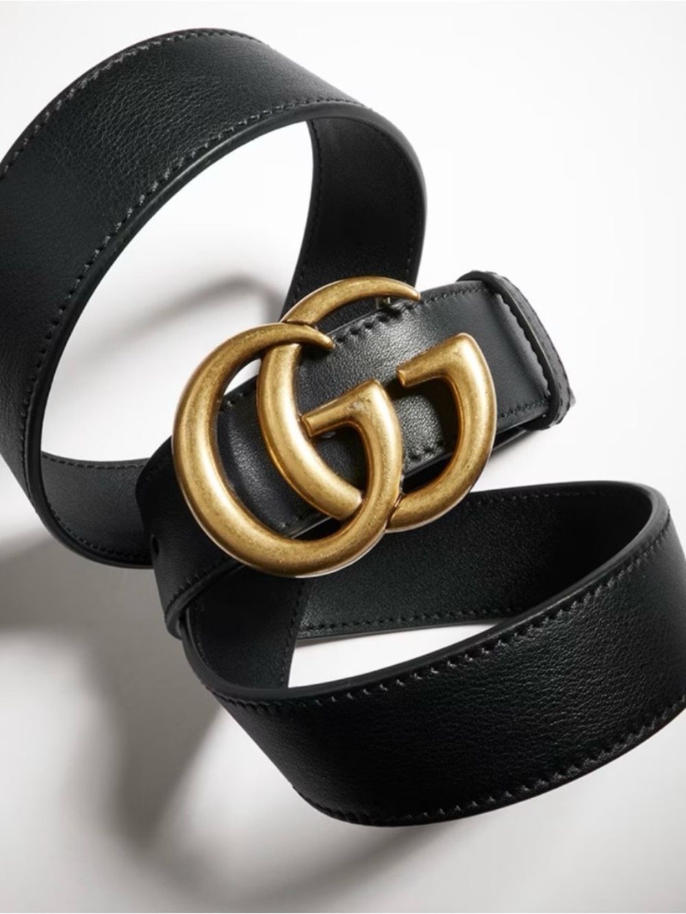 Authentic Gucci marmont leather belt